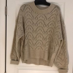 Beige Old Navy sweater